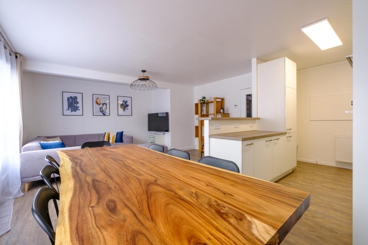 Ferienwohnung La Rouette Reims Exterior foto