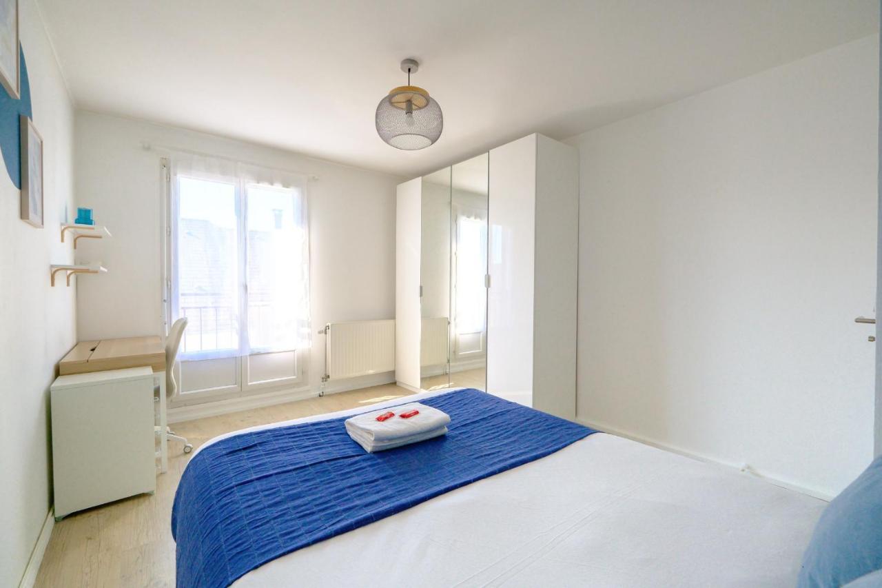 Ferienwohnung La Rouette Reims Exterior foto