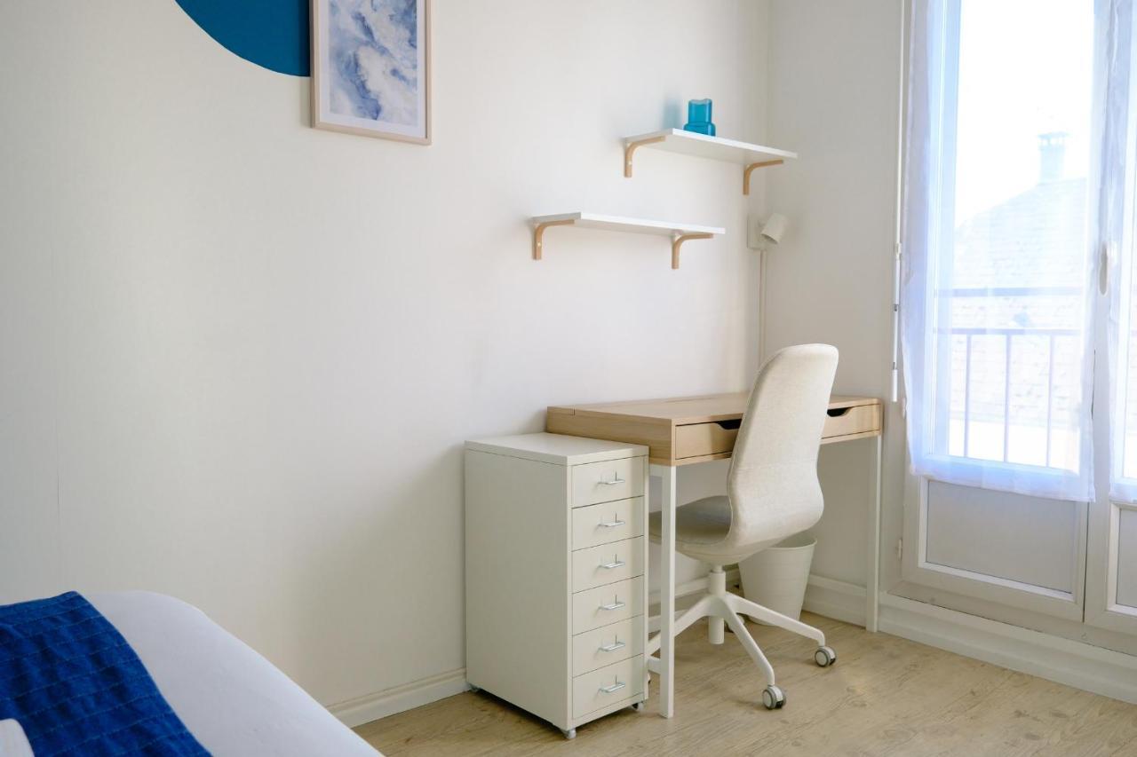 Ferienwohnung La Rouette Reims Exterior foto
